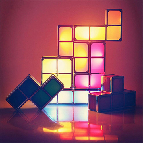 Enfants DIY Intelligence Development Toy Creative Table Lamp LED Lighting Atmosphère Lumière SH397675-35