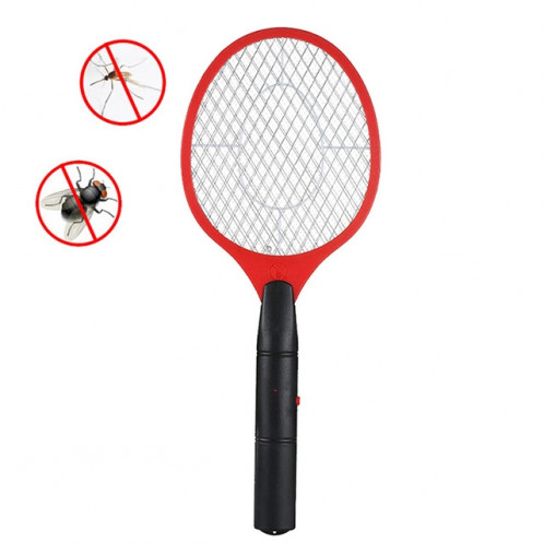 Raquette à main tapette moustique insecte maison jardin parasite insecte mouche moustique Zapper tapette tueur tapette à mouche électrique (rouge) SH901B1109-35