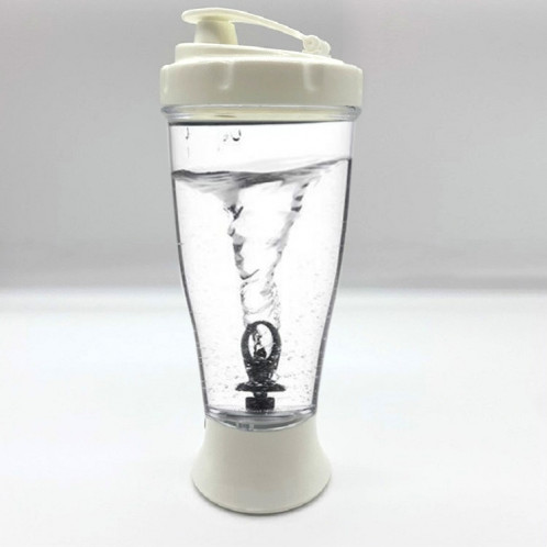 Tasse d'agitation électrique de lait frappé à café Tasse de shake simple, capacité: 350 ml (blanc) SH701A971-38