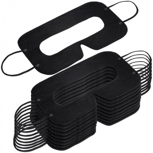 100 PCS Noir Hygiène De Protection VR Masque Pour Les Yeux Tampons De Masque Pour Les Yeux Jetables Sanitaires Pour Verre 3D VR SH02231910-37
