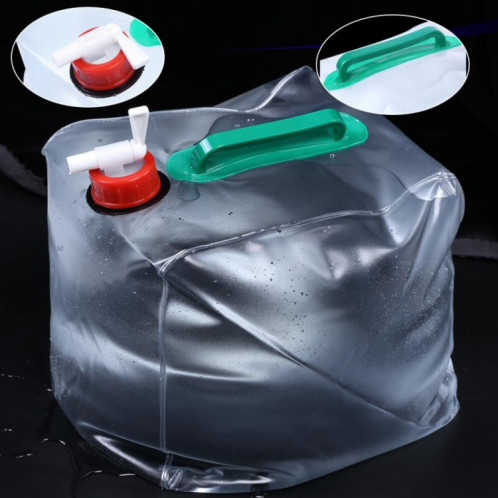 Équipement de camping de sac à boire pliable extérieur de 2 PCS 20L en PVC SH3203995-36