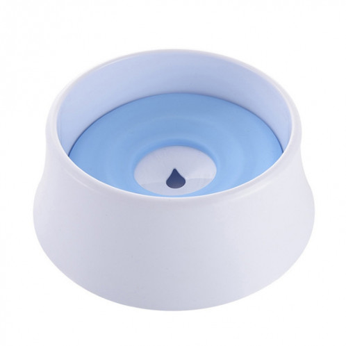 Eau potable pour chien Pot pour chien non mouillé Bouche éclaboussée Eau de grande capacité Flottabilité pour chien Bol (bleu) SH401B1721-36