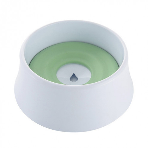 Pot d'eau potable pour chien Pot pour chien non mouillé Bouche éclaboussure Eau de grande capacité Flottabilité pour chien Bol (vert) SH401C1695-36