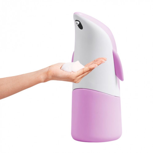Capteur infrarouge Stérilisation automatique sans bulle sans contact Désinfection Distributeur de savon de nettoyage (rose) SH601B1875-37