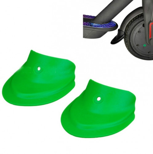 Accessoires modifiés pour garde-boue avant et arrière en caoutchouc pour garde-boue de Scooter 3 paires pour Xiaomi M365 / Pro (garde-boue vert) SH901B1593-38