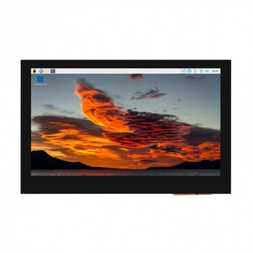 Écran DSI Waveshare 4,3 pouces 800 × 480 pixels IPS, style : écran tactile SW96021827-38