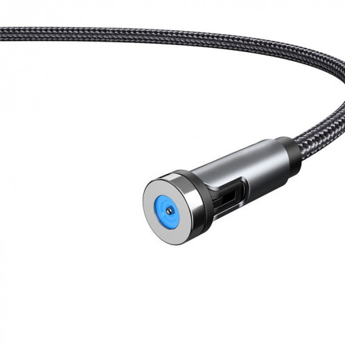 Fil magnétique rotatif pour prise anti-poussière CC56, longueur du câble : 2 m, style : ligne (noir). SH505A1892-36