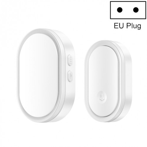 CACAZI A99 HOME SMART REMOTE CONTRÔLE SONDITION DE SONDILE PAGER DE LA SOIITÉE, Style: Plug UE (Blanc) SC602D1298-37