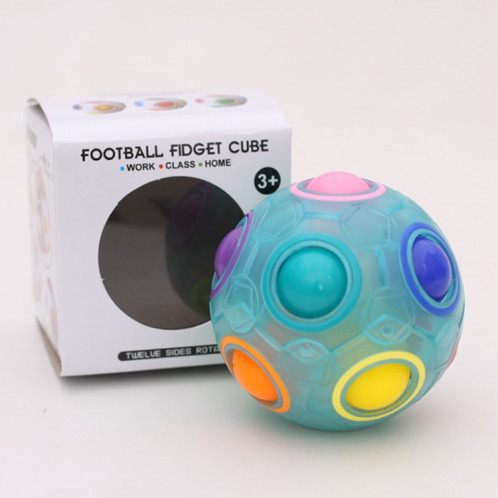 Magic Rainbow Ball Édition Lumineuse Formation Main Cerveau Coordination Fun Cube Enfants Jouet (Vert Lumineux) SH201B1937-36