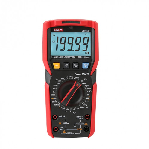 UNI-T UT89XE Multimètre numérique haute précision Multimètre à affichage numérique SU00031083-38