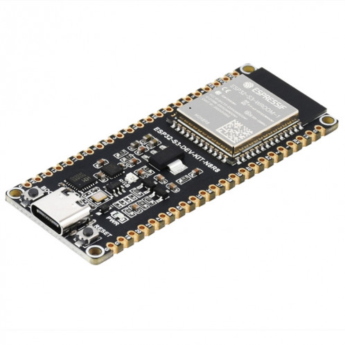 Microcontrôleur Waveshare ESP32-S3 Carte de développement Wi-Fi 2,4 GHz ESP32-S3-WROOM-1-N8R8 Module Standard Ver. SW1901352-311