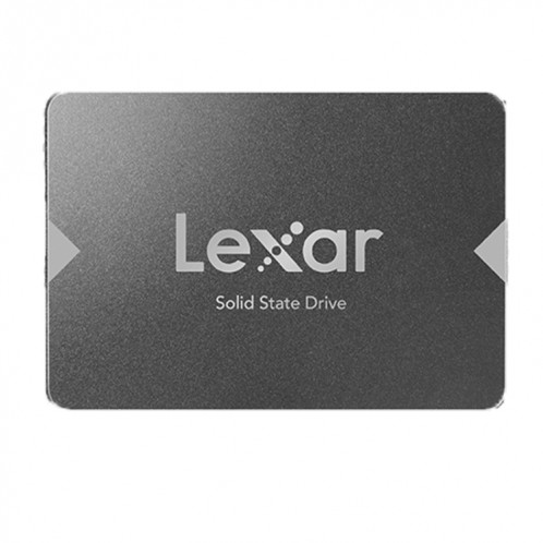 Disque SSD de bureau SSD pour ordinateur portable Lexar NS100 2,5 pouces SATA3, capacité: 1 To (gris) SL804A146-38