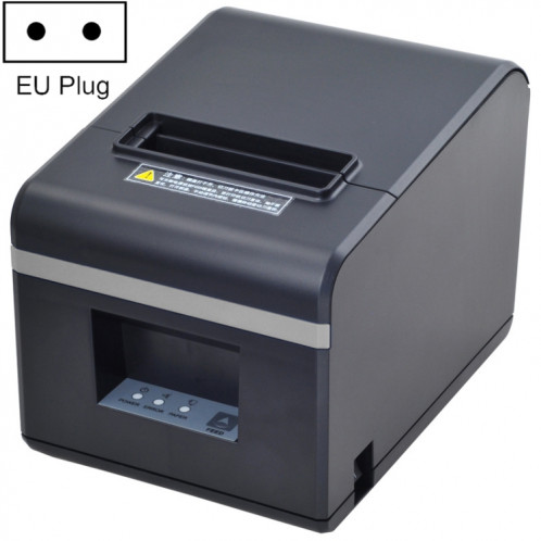 Imprimante de reçus Bluetooth pour machine d'impression thermique Xprinter XP-N160II, style: prise UE (gris) SX302B1956-39