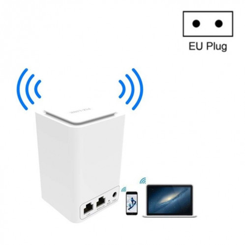 Amplificateur de relais de signal sans fil WiFi domestique PIXLINK WR11 300Mbps, type de prise: prise UE SP79011412-310