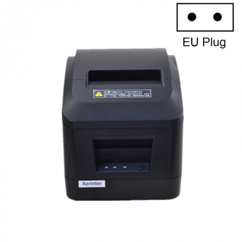 Imprimante thermique Xprinter XP-A160M Imprimante de caisse enregistreuse pour restauration Bill POS, Style: Prise UE (LAN Port réseau) SX403A506-38