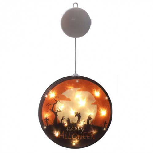 2 PCS Halloween Star String Light Show Fenêtre Horreur Décoration LED Lampe suspendue à piles (main fantôme) SH701B892-36