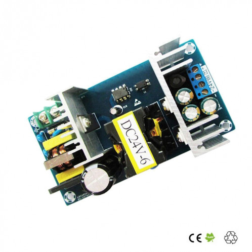 Module d'alimentation AC-DC AC 100-240V à DC 24V max 9A 150w AC DC Switching Power Board Board 24V adapter, Type de prise: Universel SH8001687-33 Module d'alimentation AC-DC AC 100-240V à DC 24V max 9A 150w AC DC Switching Power Board Board 24V adapter, Type de prise: Universel SH8001687-33