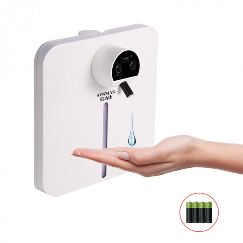 CRUCGRE Distributeur de savon à induction automatique intelligent, laveuse à main en mousse, pulvérisateur d'alcool désinfecteur, Style: Batterie de type goutte SH89031784-37