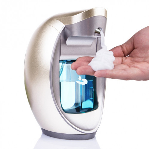 OH-BUBBLE Distributeur de savon à capteur automatique en mousse intelligente, Style: Modèles à piles (Or) SH801A175-37