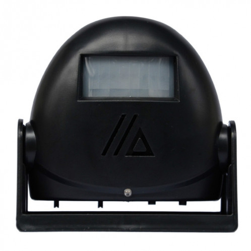 Sonnette intelligente sans fil, capteur de mouvement infrarouge, avertisseur vocal, alarme de sonnette de porte (noir) SH501A689-37