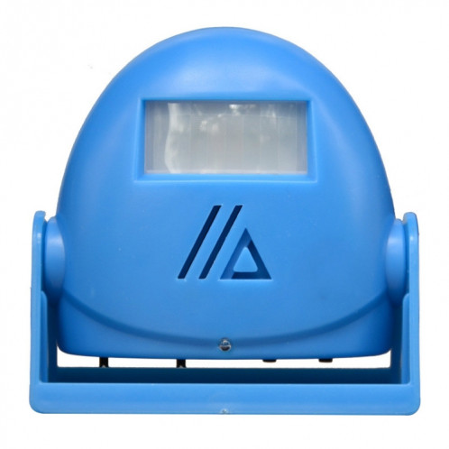 Sonnette intelligente sans fil, capteur de mouvement infrarouge, avertisseur vocal, alarme de sonnette de porte (bleu) SH501B1499-37