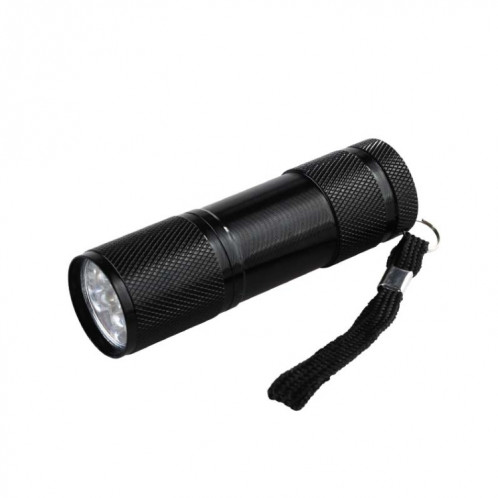 9 LED 395NM mini lampe de poche UV lampe de sécurité stylo détecteur de détection lumière SH5049941-36