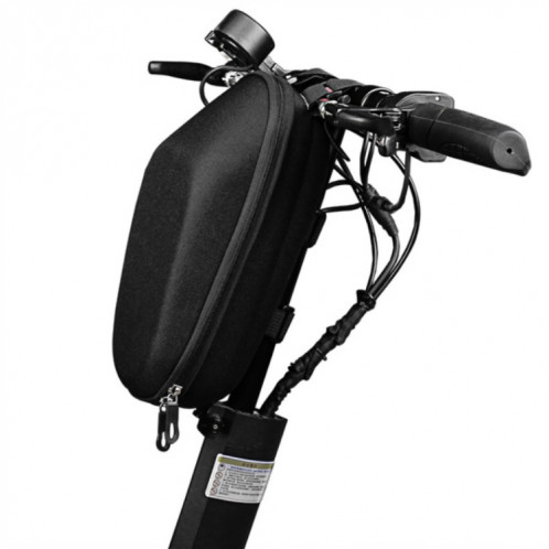 Pour Xiaomi No.9 Scooter électrique en cuir PU étanche EVA sac à coque rigide sac avant de voiture pliant électrique, taille: 30 x 16,5 x 14,5 cm (noir) SH601A705-36