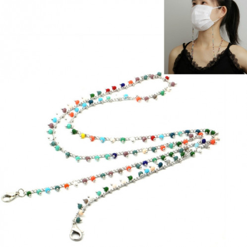 3 PCS Mask Lanyard Handmade Chain Mask Anti-Lost Glasses Chain (Coloré) SH901A1415-37