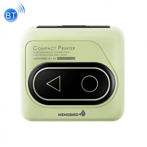 Memobird G4 Handheld Home Student Search Question Graffiti Notes Imprimante thermique Bluetooth portable (vert avocat) SH401A1928-311