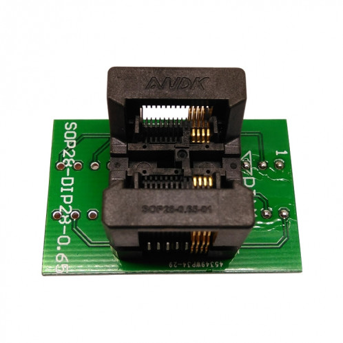 Prise d'adaptateur de puce SSOP8 OTS-28-0.65-01 SH12401234-35