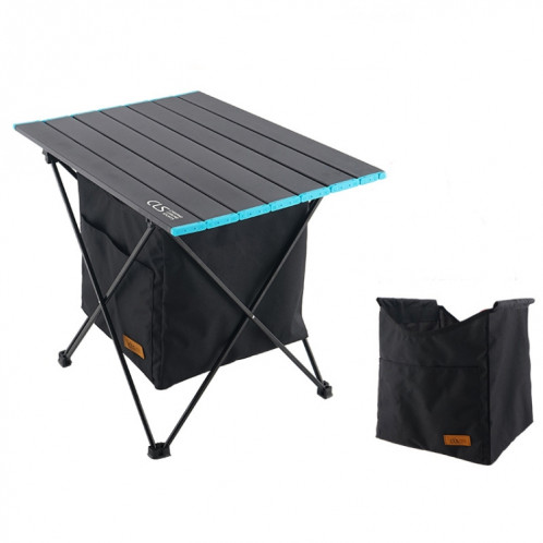 CLS Outdoor Pliant Table De Pique-Nique Rangement Sac Suspendu Portable Poche De Rangement Invisible Poche Suspendue, Style: Table Moyenne + Grande Poche SH050592-310