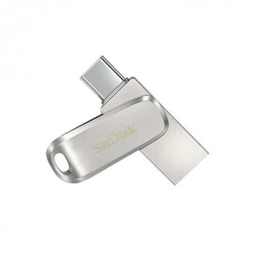 SanDisk Type-C + USB 3.1 Interface OTG High Speed ​​Computer Phone U Disk, Couleur: SDDDC4 Silver Metal Shell, Capacité: 32 Go SS21051820-312
