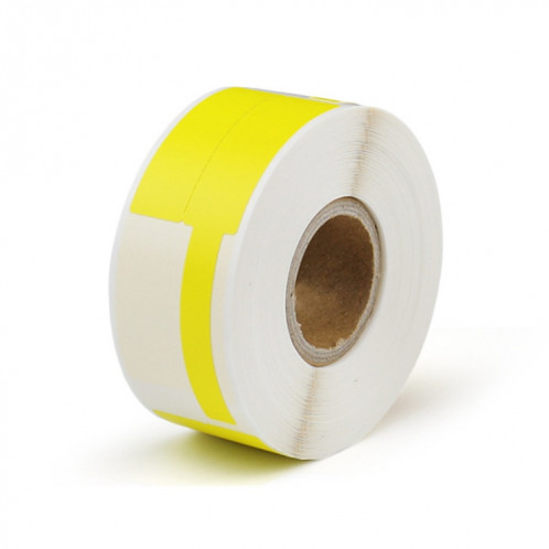 Étiquette de câble de papier d'impression pour étiqueteuse NIIMBOT B50 (02F-jaune) SN701C1811-38
