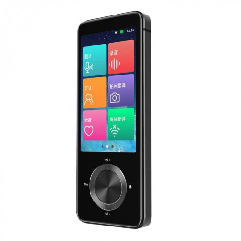 Hishell M9 Translator Offline Multi-Language Travel Abroad Traducteur simultané intelligent portable (noir) SH101A700-39