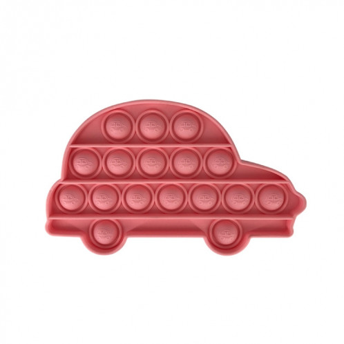 5 PCS Child Mental Bureau de bureau Éducatif Jouets Silicone Presse-plan de la silicone Jeu, Style: Voiture (rose) SH40181668-38