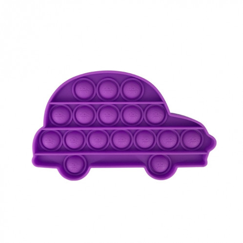 5 PCS Child Mental Bureau de bureau Éducatif Jouets Silicone Jeux de planche Silicone Jeux, Style: Voiture (Violet) SH40211647-38