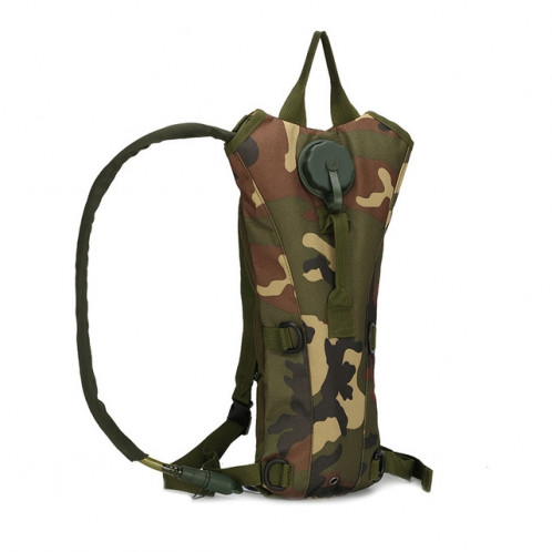 Sac à eau Sac à dos d'hydratation Camping en plein air Sac à vessie en nylon pour chameau pour le cyclisme (Camouflage Jungel) SH302F1191-37