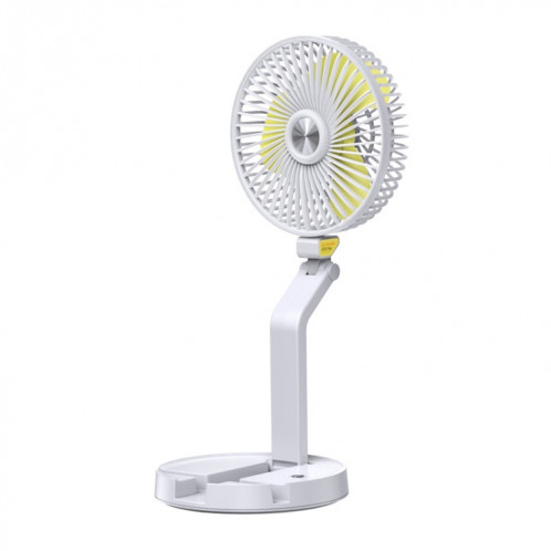 FF-996 Ventilateur de lampe de table pliante de bureau Dortoir d'étudiants Ventilateur muet USB de bureau (Version améliorée-Blanc) SH201C1743-38