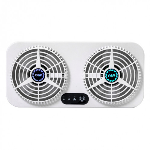 USB Interface Car Cooling Device Car Exhaust Air Circulation Exhaust Fan Car Changing Fan(White) SH601A866-311