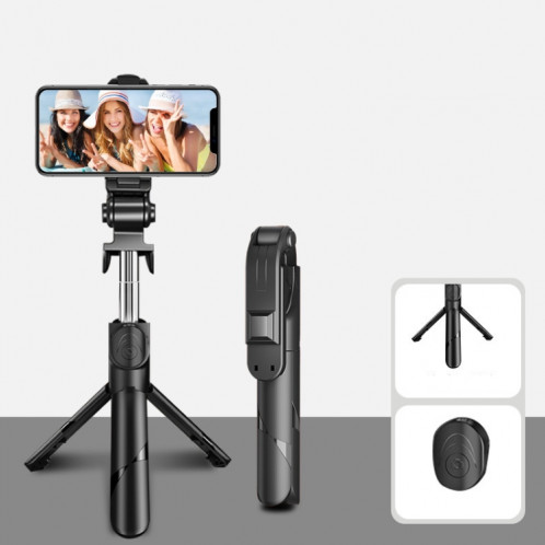 Bluetooth noir xt02 360-degré multi-fonction multi-fonction multi-fonction mobile mobile selfie bâton pour tirer sur la télévision en direct trépied dramatique SH18011706-37