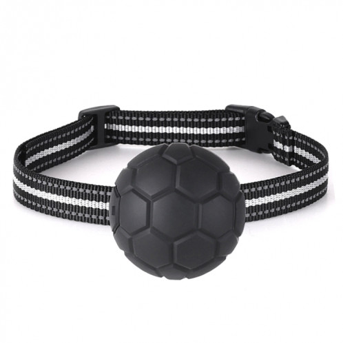 Bouchon d'écorce de chien Vibration Vibration Anti-Barking Collier électrique Collier EU Fiche (Noir) SH401A1404-37
