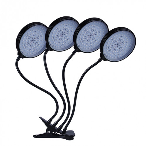 Lampe de croissance de plante LED rouge bleu SPECTRUM 5 vitesses Timing Timing Remplissage Lampe de croissance plante, puissance: 60W (quatre têtes) SH8404134-37