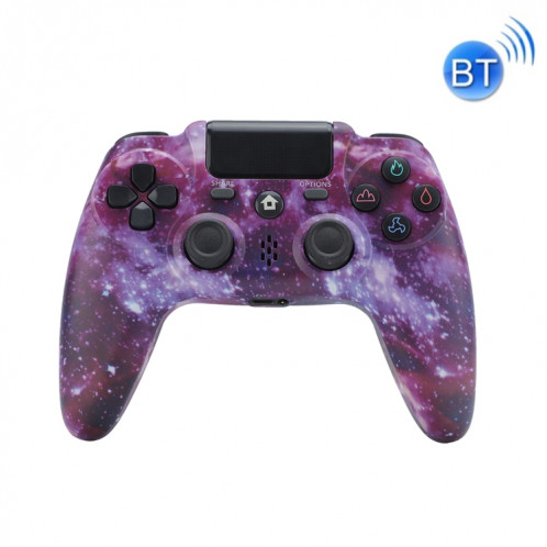 Contrôleur de jeu sans fil ZR486 pour PS4, Couleur du produit: Violet Stare Sky SH31041088-37