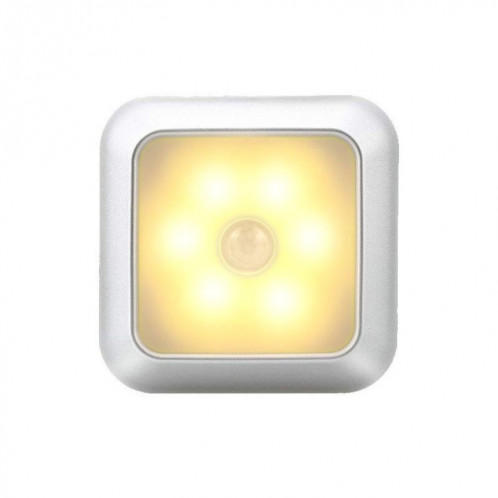 1143 Human Corps Sensation Night Lumière Smart Home Sensing Lights, Couleur de la lumière: Argent Chaud Lumière SH3002982-37