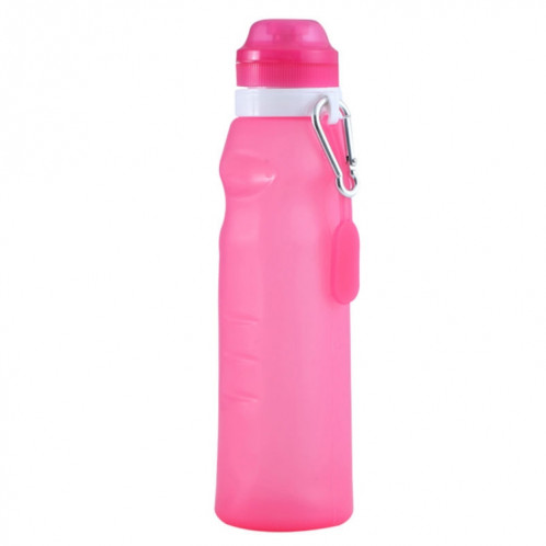 XC-282 600ml Coupe pliante en silicone Out Camping Cycling Sports Bouilloire (rose) SH501B1672-37