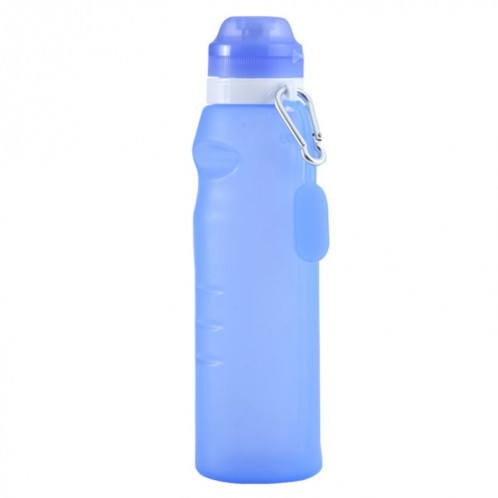 XC-282 600 ml de tasse de pliage en silicone OUT Camping Cycling Sports Kettle (Bleu) SH501C1711-37
