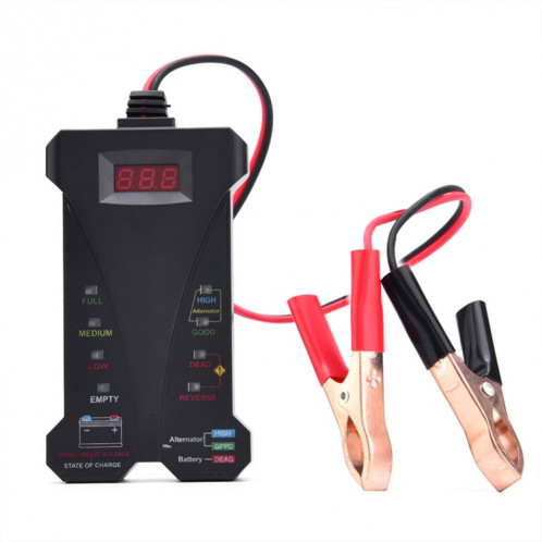 Testeur d'affichage numérique Testeur de batterie 12V trois en un SH2689590-35