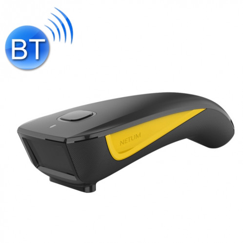Scanner Bluetooth sans fil NETUM C750 Scanner de code à barres de barre d'accès à barres de barre d'accès express, modèle: C750 bidimensionnel SN7401759-37