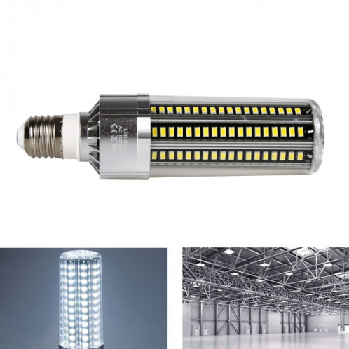 5730 LED Lampe de maïs Atelier de l'usine d'usine Atelier d'éclairage intérieur Économie d'énergie Ampoule de maïs, Puissance: 50W (E27 6500K (Blanc)) SH303A1528-37
