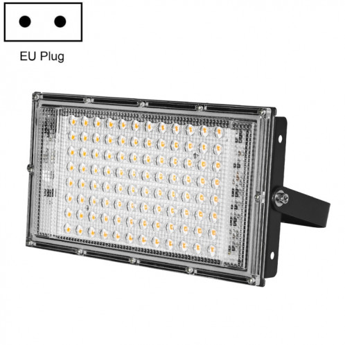 Lampe de plante à LED Spectroscopie pleine spectroscopie étanche Lampe de croissance de plants de plants de remplissage de légumes, Puissance: UE Plug 96 Perles 100W (lumière rose) SH002A909-37